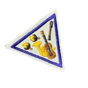 Try It Sounds of Music Patch GSA Girl Scouts of America Brownie Girl Retired u
